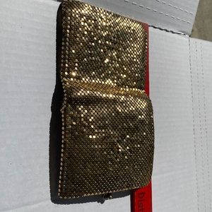 Antique vintage whiting and Davis purse antique